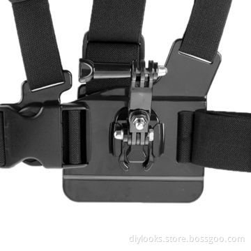 Adjustable Body, Chest Strap Mount Belt Harness with Buckle Bracket Screw for GoPro Hero2